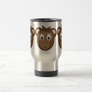 Tasse de voyage de singe