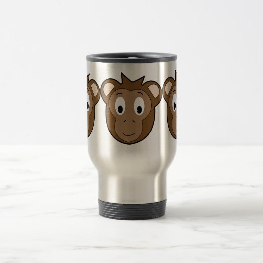 Tasse de voyage de singe (Centre)