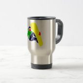 Tasse de voyage de surfeur (Devant droit)