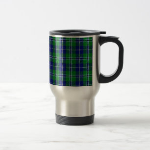 Tasse de voyage de tartan de Douglas