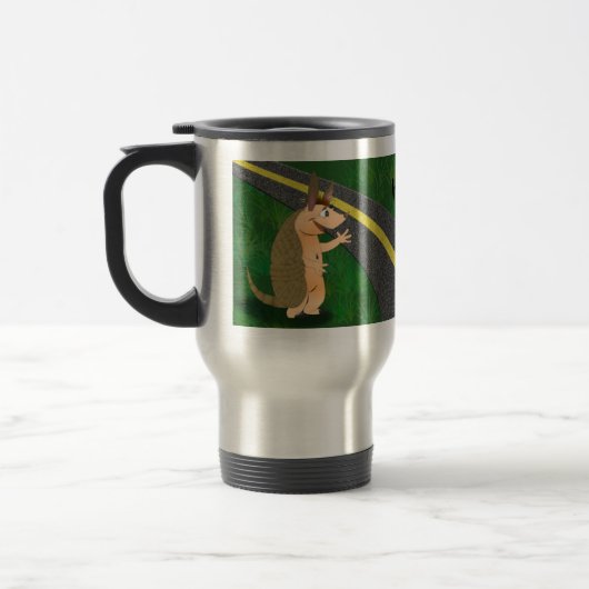 Tasse de voyage de tatou (Gauche)