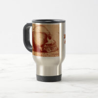 Tasse de voyage de tête de crâne Burke & Hare
