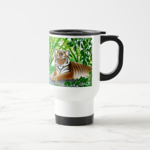 Tasse de voyage de tigre de Sumatran