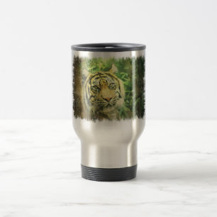 Tasse de voyage de tigre sibérien