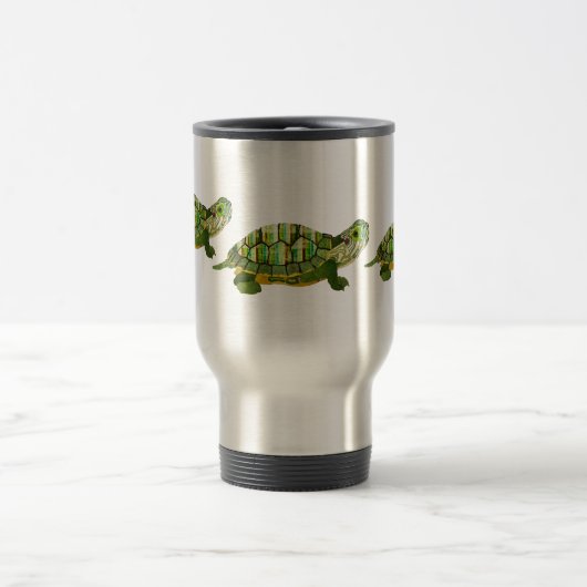 Tasse de voyage de tortue de jade (Centre)