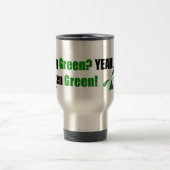 Tasse de voyage de vert de Bakken avec le site Web (Centre)