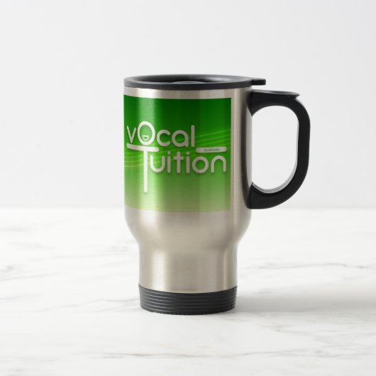 Tasse de voyage de VocalTuition (Droit)