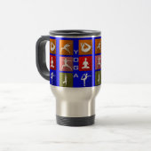 Tasse de voyage de yoga (Devant gauche)