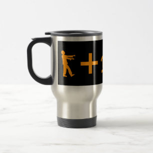 Tasse de voyage d'équation de zombi