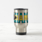 Tasse de voyage des Bahamas (Centre)