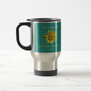 Tasse de voyage d'espoir