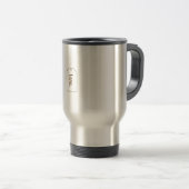 Tasse de voyage d'étiquette de sachet à thé (Devant droit)