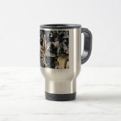 Tasse de voyage d'étoiles de mer (Devant droit)