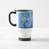 Tasse de voyage d'étoiles de mer d'hippocampe de (Gauche)