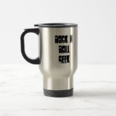 Tasse de voyage d'exposition de geek de rock (Gauche)