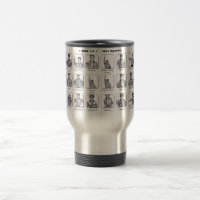 Tasse de voyage d'hockey