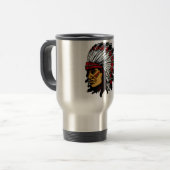 Tasse de voyage d'Indiens de Chippewa (Devant gauche)