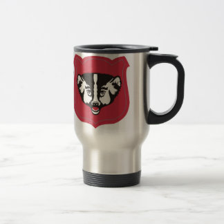 Tasse de voyage d'insignes de garde nationale du