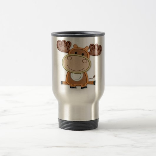 Tasse de voyage d'orignaux (Centre)