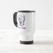 Tasse de voyage d'ours blanc de maman Bear (Devant gauche)