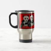 Tasse de voyage d'ours panda (Gauche)