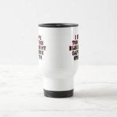 Tasse de Voyage Drôle avec "Sang dans mon Système (Centre)