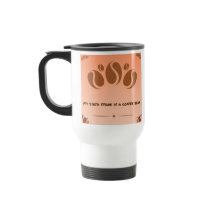 Tasse de voyage drôle pour amateur de café