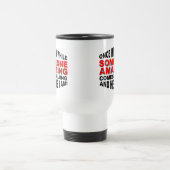 Tasse de voyage drôle Quelqu'un d'incroyable (Centre)