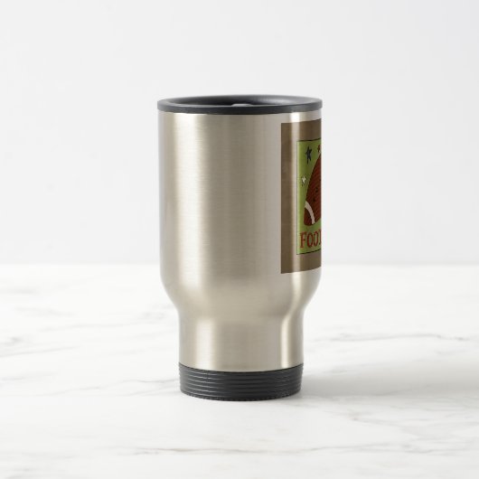 Tasse de voyage du football (Centre)