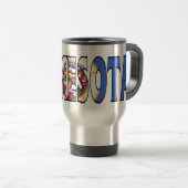 Tasse de voyage du Minnesota (Devant droit)