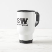Tasse de voyage du monde PSW de Photoshop (Devant droit)