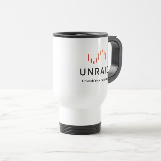 Tasse de voyage d'Unraid (Devant droit)