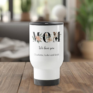 Tasse de voyage élégante et personnalisée pour mam