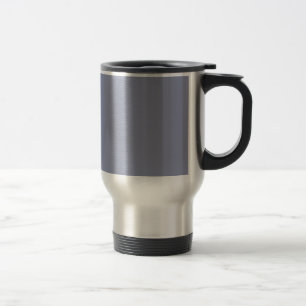 Tasse de voyage en acier inoxydable gris frais