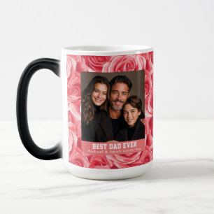 Tasse de voyage en céramique photo Rose florale po