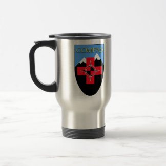 Tasse de voyage en métal de COMPAS