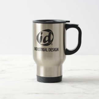 Tasse de voyage en métal du design industriel 15oz