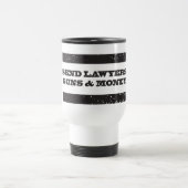 Tasse de voyage - envoyez à des avocats les armes (Centre)