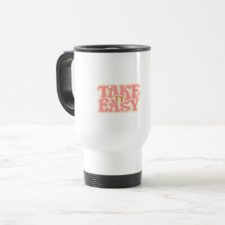 Tasse de voyage esthétique rétro ondulée Cute Take