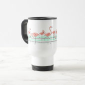 Tasse de voyage Flamingo Ocean Line (Devant gauche)