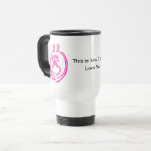 Tasse de voyage Funny Love You (Devant gauche)