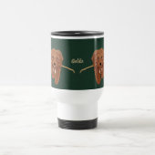 Tasse de voyage Goldie Golden Doodle (Centre)