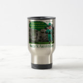 tasse de voyage inoxydable. Joyeuse Saint Patrick. (Centre)