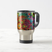 Tasse de voyage Mandala (Devant droit)