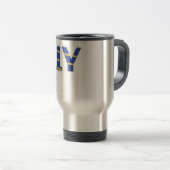 Tasse de voyage/navette Dilly 15 oz (Devant droit)