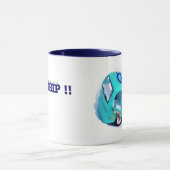 Tasse de voyage par la route (Centre)