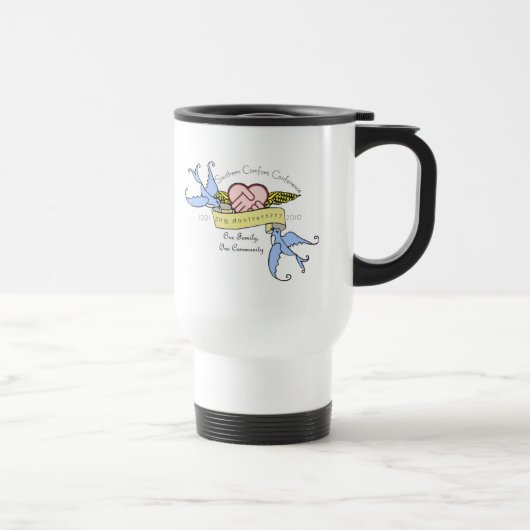 Tasse de voyage - pastel de conception (Droite)