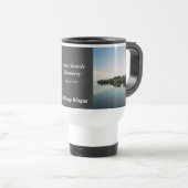 Tasse de voyage personnalisée par miroir de (Devant droit)