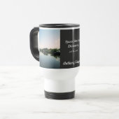 Tasse de voyage personnalisée par miroir de (Devant gauche)