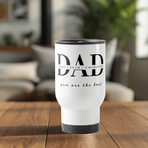 Tasse de voyage personnalisée pour papa moderne